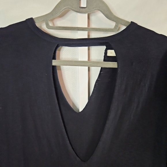 Stillwater Front Eyelit Black Maxi Dress Size XS - Picture 6 of 8